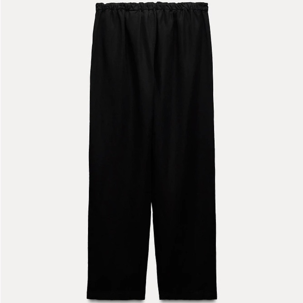 Zara Linen Blend Pants